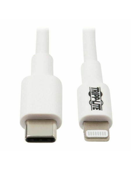 Câble USB-C vers Lightning Eaton M102-003-WH Blanc 90 cm