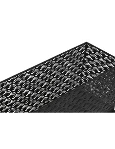 Set de pots de fleurs DKD Home Decor 60 x 22 x 70 cm Noir Métal 2