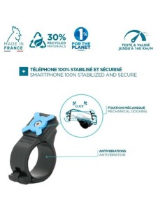 Support Caméra de Sport pour Vélos Mobilis 044028 Noir Silicone 2