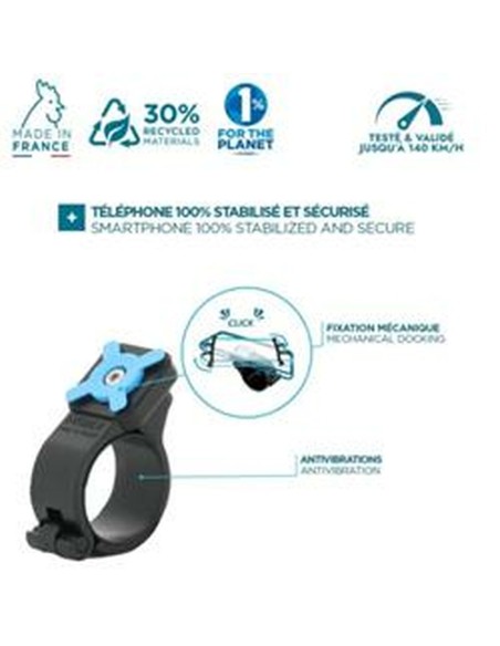 Support Caméra de Sport pour Vélos Mobilis 044028 Noir Silicone