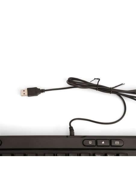 Clavier pour jeu Sparco SPMEMKEYBOARD Espagnol Qwerty