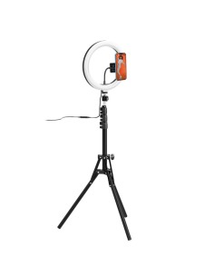 Selfie Ring Light Anneau de Lumière avec Triepied et Télécommande Celly CLICKGHOSTUSBBK