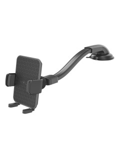 Support pour mobiles Celly MOUNTFLEXPLUSBK Noir Plastique