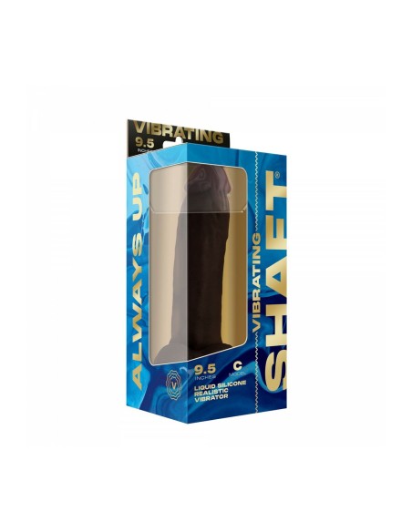 Vibromasseur réaliste Shaft C 9.5 - MAHOGANY