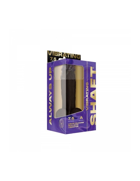 Vibromasseur réaliste Shaft A 7.5 - MAHOGANY