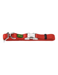 Collier pour Chien Hunter Alu-Strong Rouge Taille M (40-55 cm)