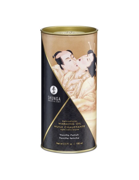 Huile de massage érotique Shunga Vanilla fetish 100 ml