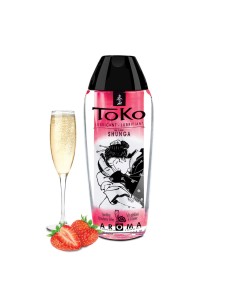 Lubrifiant aromatisé Shunga 8407400 165 ml Fraise 2