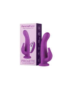 Vibration de Stimulation Double FemmeFunn Pirouette Violet 2