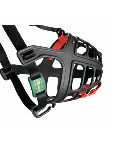 Muselière Hunter Albury Noir Taille 1 (45 cm) (21 cm) (5 cm)