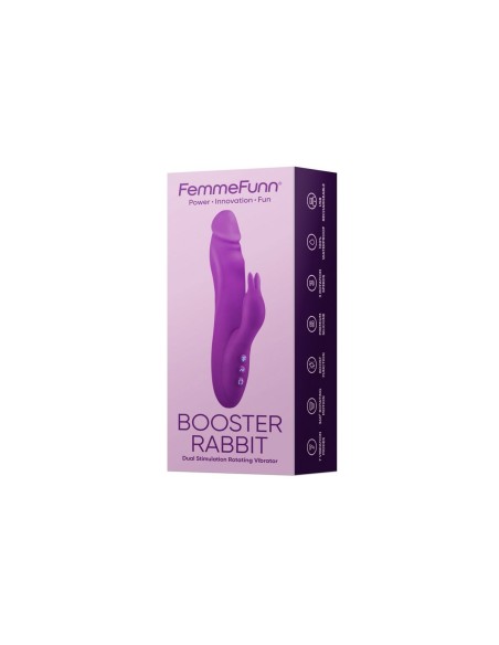 Vibration de Stimulation Double FemmeFunn Booster Rabbit Violet