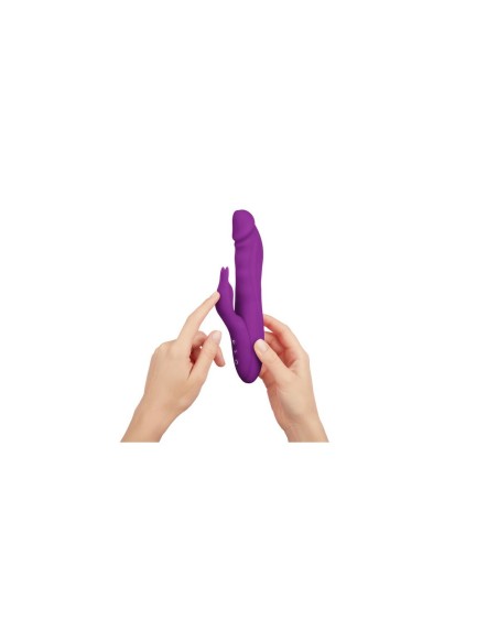 Vibration de Stimulation Double FemmeFunn Booster Rabbit Violet