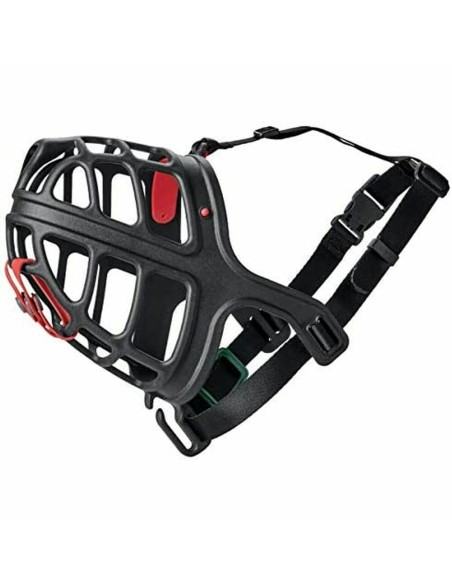Muselière Hunter Albury Noir Taille 1 (45 cm) (21 cm) (5 cm)