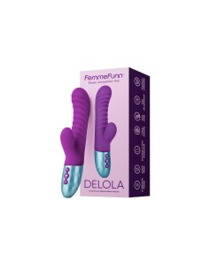 Vibration de Stimulation Double FemmeFunn Delola Violet 2