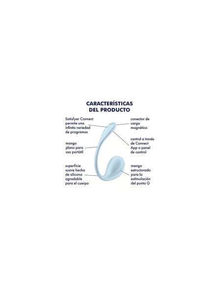 Vibrateur G-Spot Satisfyer Bleu