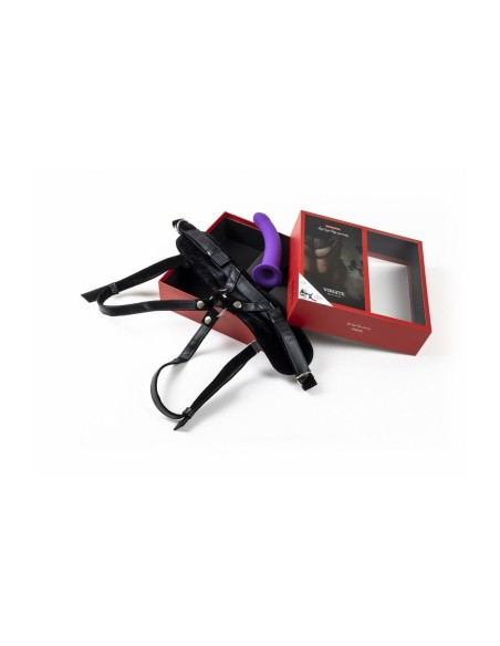Gode ceinture Virgite Violet L