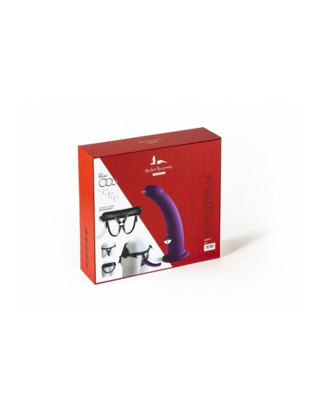 Gode ceinture Virgite Violet L