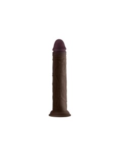 Gode réaliste Shaft MAHOGANY Silicone