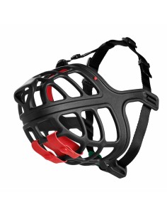 Muselière Hunter Albury Noir Taille 6 (43 cm) (85 cm) (10 cm)