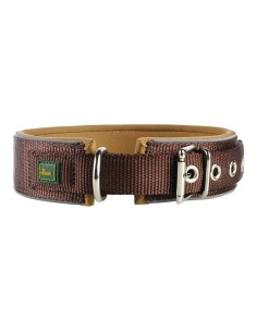 Collier pour Chien Hunter Neoprene Reflect Marron (49-56 cm)