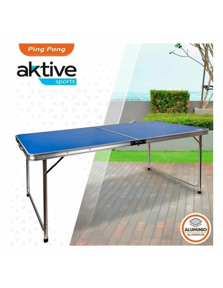 Table Piable Aktive Bleu Ping Pong (Reconditionné A)