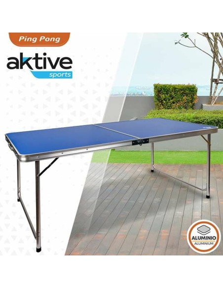 Table Piable Aktive Bleu Ping Pong (Reconditionné A)
