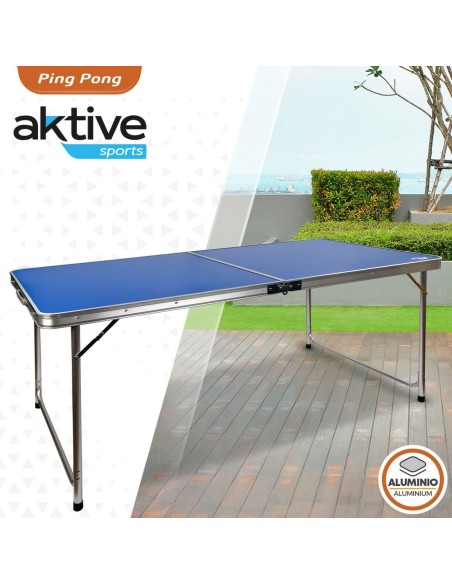 Table Piable Aktive Bleu Ping Pong (Reconditionné A)