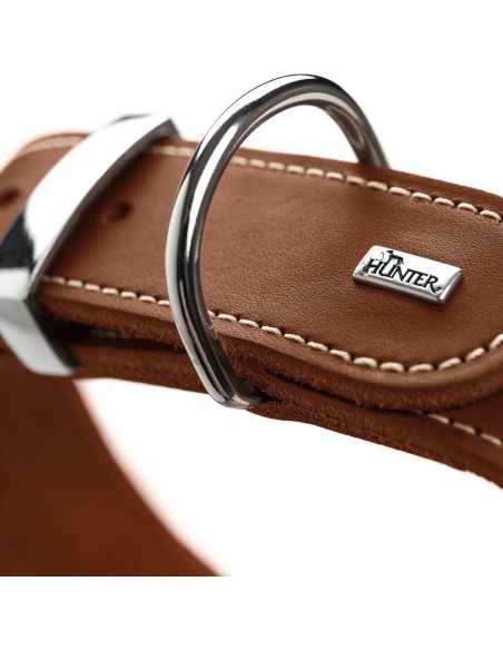 Collier pour Chien Hunter Aalborg Cognac (24-30 cm)