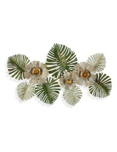 Décoration murale Versa Floral Multicouleur 6,4 x 48,9 x 91,4 cm