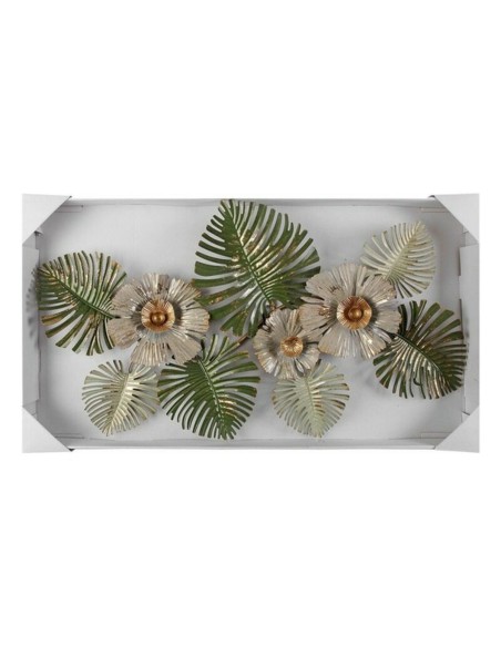 Décoration murale Versa Floral Multicouleur 6,4 x 48,9 x 91,4 cm