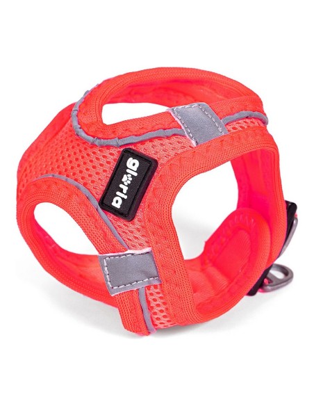 Harnais pour Chien Gloria Air Mesh Trek Star Réglable Rose L (33,4-35 cm)