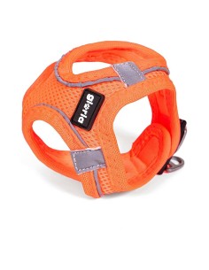 Harnais pour Chien Gloria Air Mesh Trek Star Réglable Orange L (33,4-35 cm)