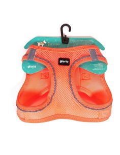Harnais pour Chien Gloria Air Mesh Trek Star Réglable Orange L (33,4-35 cm) 2