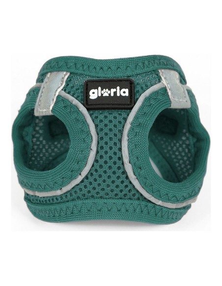 Harnais pour Chien Gloria Air Mesh Trek Star Réglable Turquoise Taille XXXS (18-20 cm)