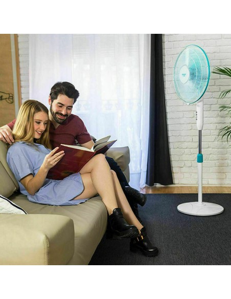Ventilateur sur Pied Cecotec Blanc 40 W (Reconditionné D)