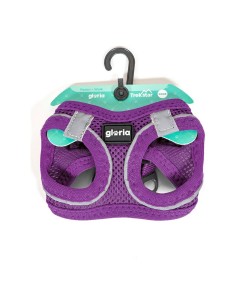 Harnais pour Chien Gloria Air Mesh Trek Star Réglable Violet L (33,4-35 cm) 2