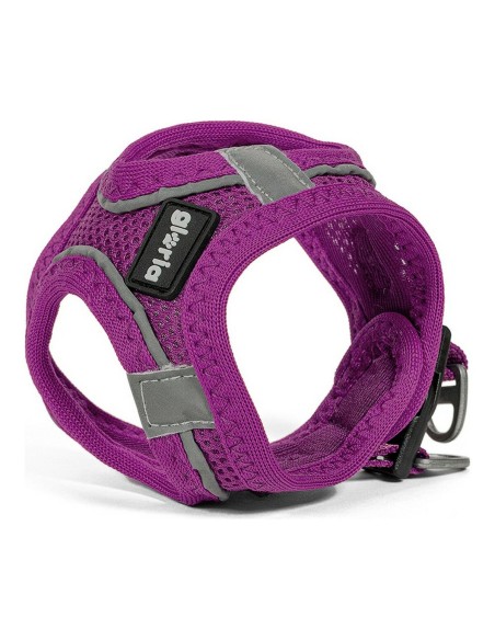 Harnais pour Chien Gloria Air Mesh Trek Star Réglable Violet L (33,4-35 cm)