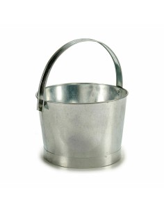 Pot Ibergarden NAVI-AR-280 Argenté Zinc Seau 25 x 30 x 26,5 cm (12 Unités) 2