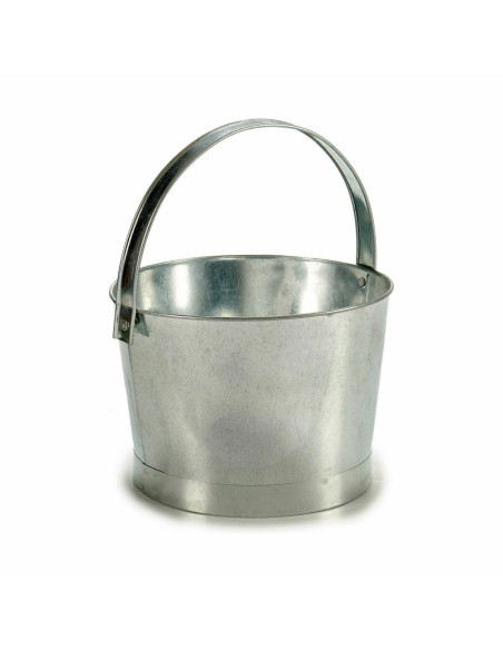 Pot Ibergarden NAVI-AR-280 Argenté Zinc Seau 25 x 30 x 26,5 cm (12 Unités)