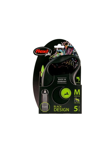 Laisse pour Chien Flexi Design L Vert (5 m)