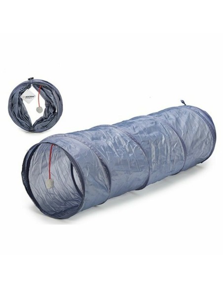 Tunnel de Jeu Pliable pour Animaux de Compagnie 90 x 25 x 25 cm (24 Unités)