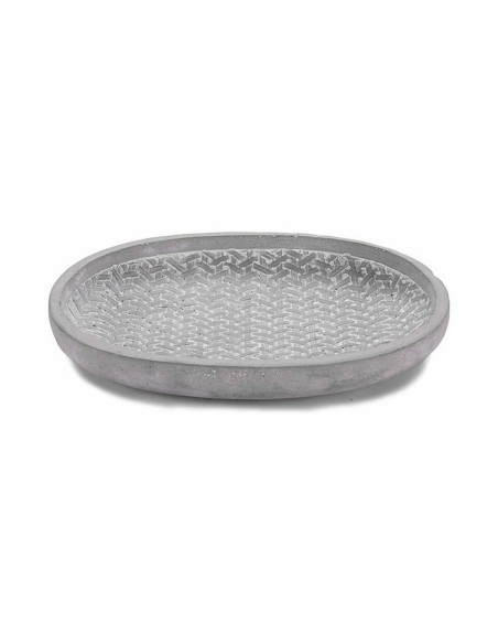 Sous-pot Ibergarden 190060-2 Gris Ciment Avec relief 28 x 4 x 23 cm (6 Unités)