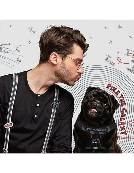 Harnais pour Chien Star Wars Noir XXS
