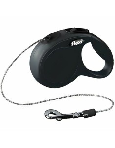Laisse pour Chien Flexi Noir XS