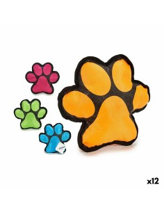 Jouet pour chien Empreinte d'animal 7 x 22 x 22 cm (12 Unités)