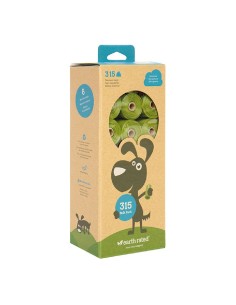 Distributeur de Sacs pour Animaux Domestiques Earth Rated Plastique