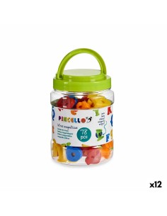 Lettres Pincello MA7797-78 Plastique Aimant Multicouleur
