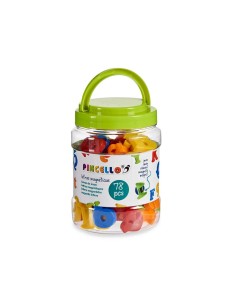 Lettres Pincello MA7797-78 Plastique Aimant Multicouleur 2