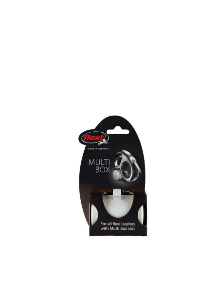 Distributeur de Sacs pour Animaux Domestiques Flexi Multibox Gris Plastique Snacks