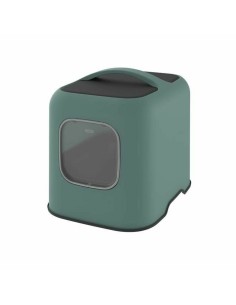 Bac à litière pour chats Rotho My Pet MISTLETOE Vert Plastique